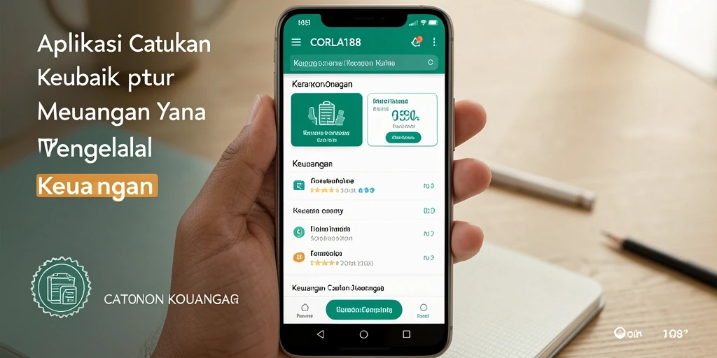 Tampilan antarmuka CORLA188 yang sederhana dan fungsional.