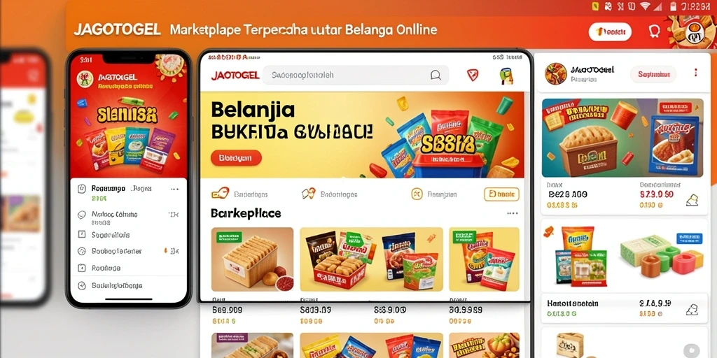 Tampilan antarmuka aplikasi JAGOTOGEL yang modern dan mudah digunakan.