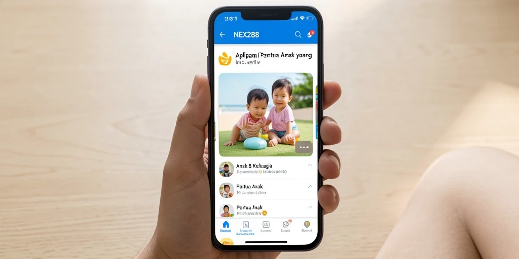 Tampilan antarmuka pengguna NEX288 yang intuitif dan informatif.